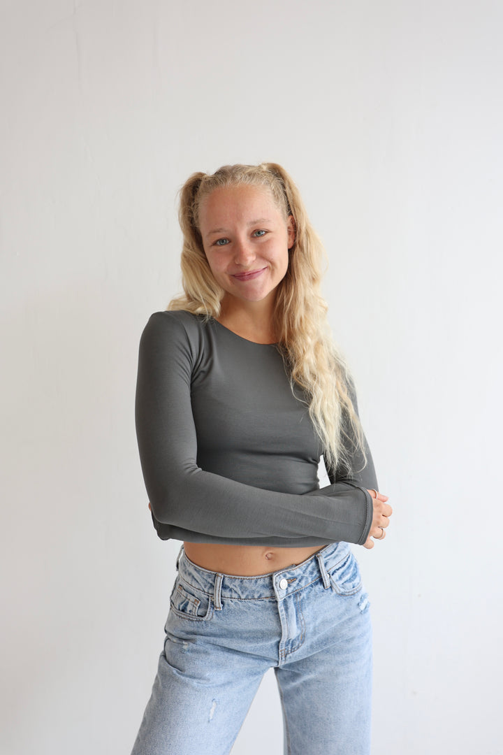 Cropped Longsleeve Simply Seamless