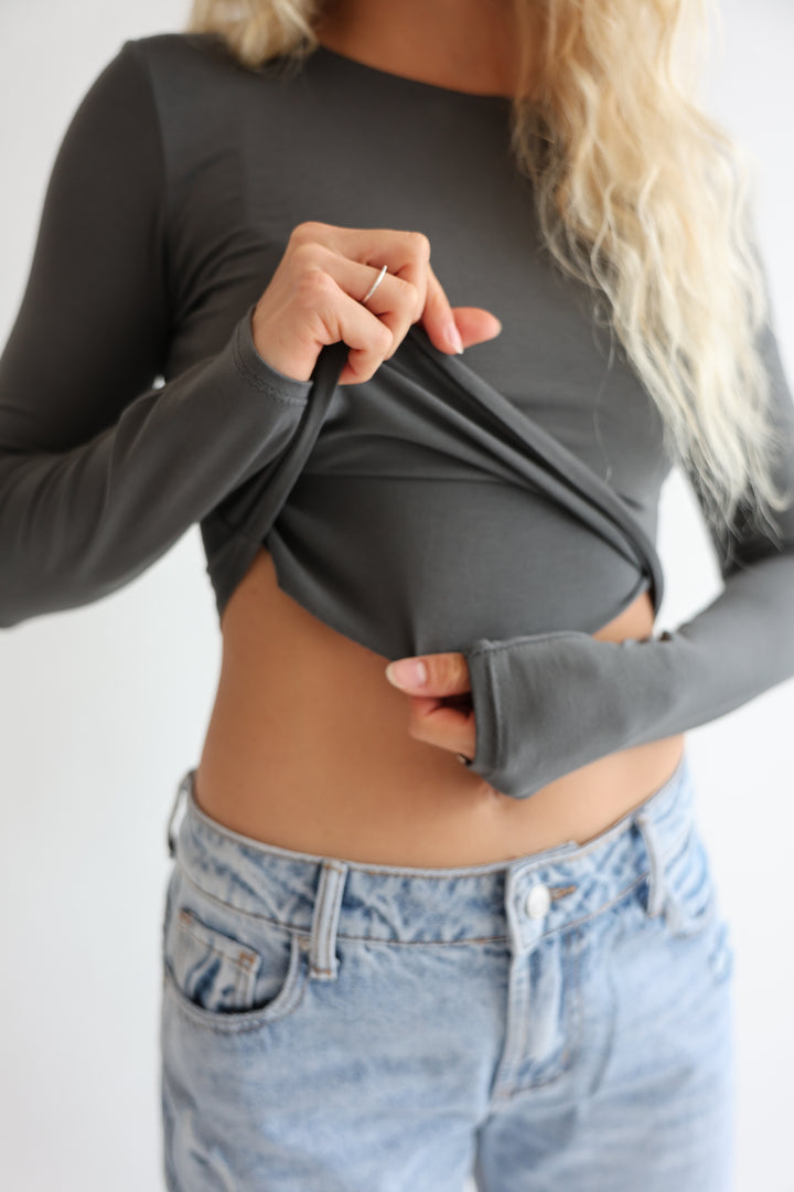 Cropped Longsleeve Simply Seamless