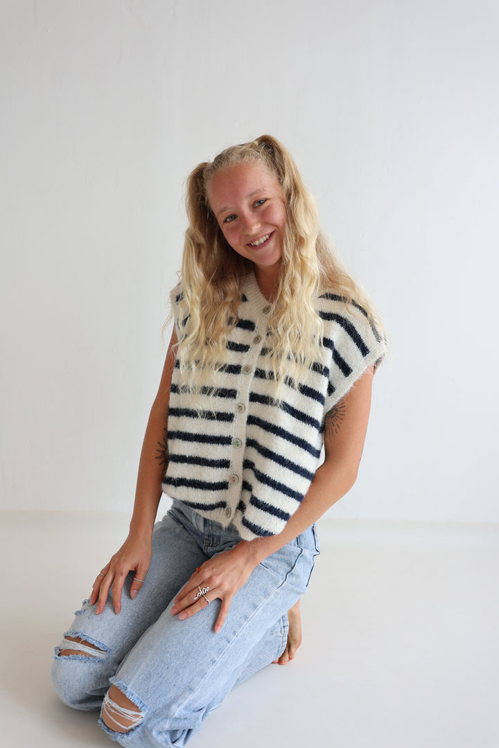 Gestreifte Weste Cosima