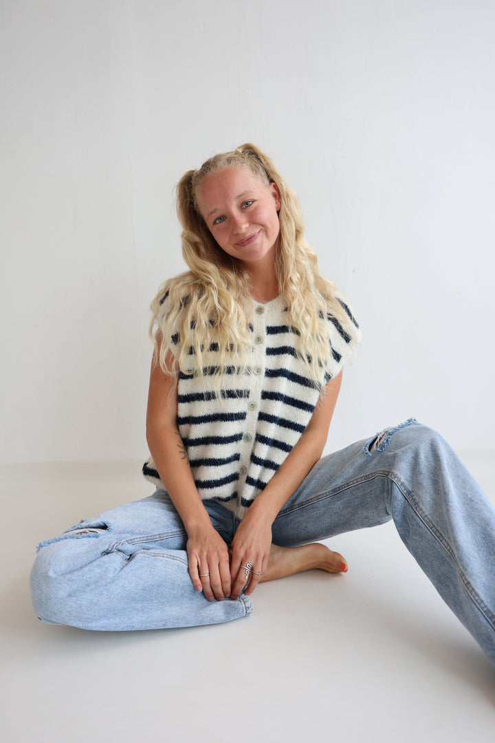 Gestreifte Weste Cosima