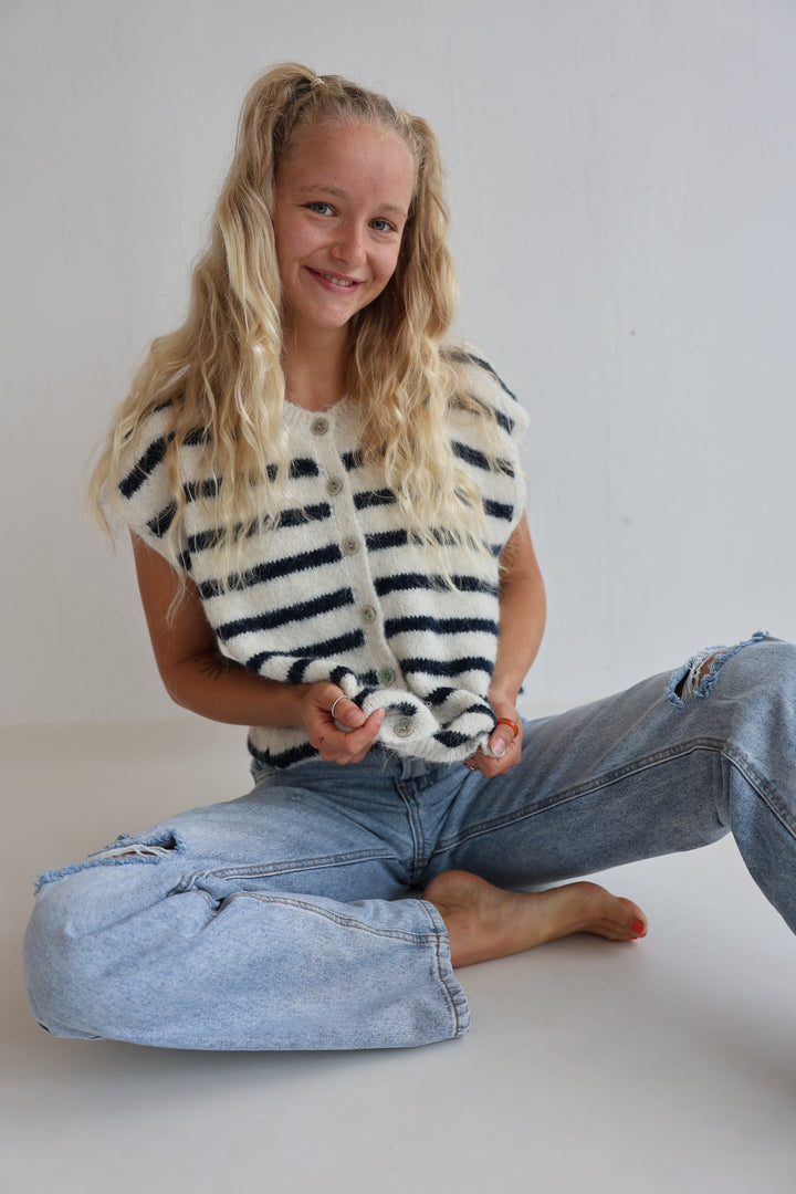 Gestreifte Weste Cosima