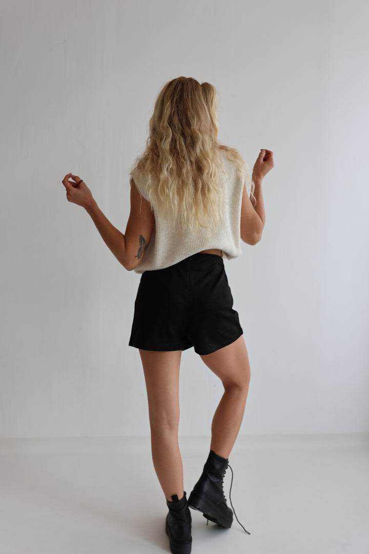 Hosenrock in Wildlederoptik