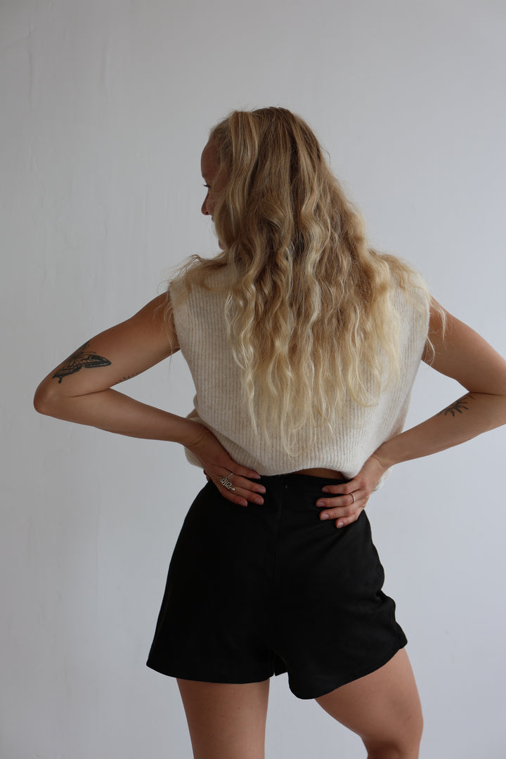 Hosenrock in Wildlederoptik