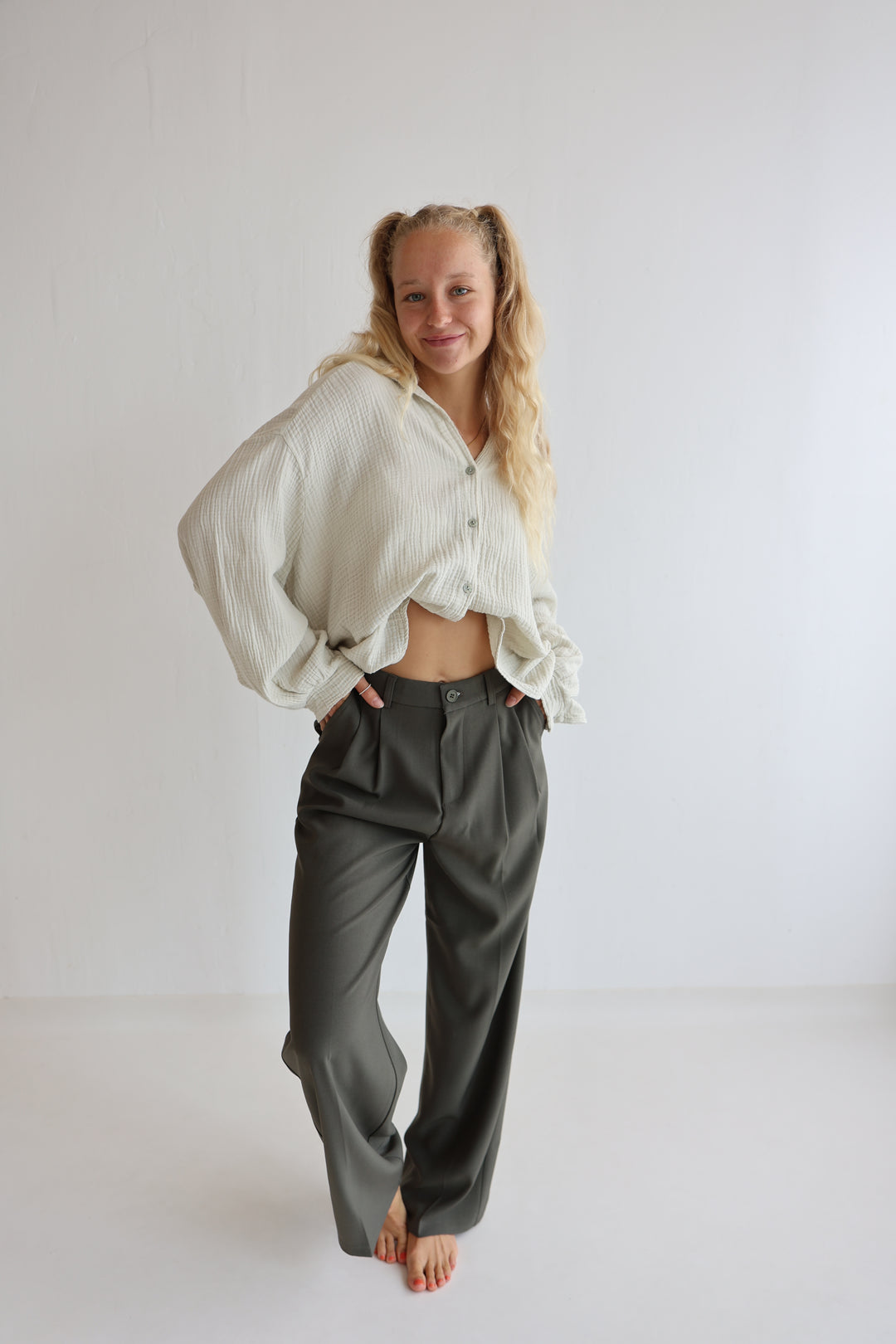Bundfaltenhose Relaxed Fit