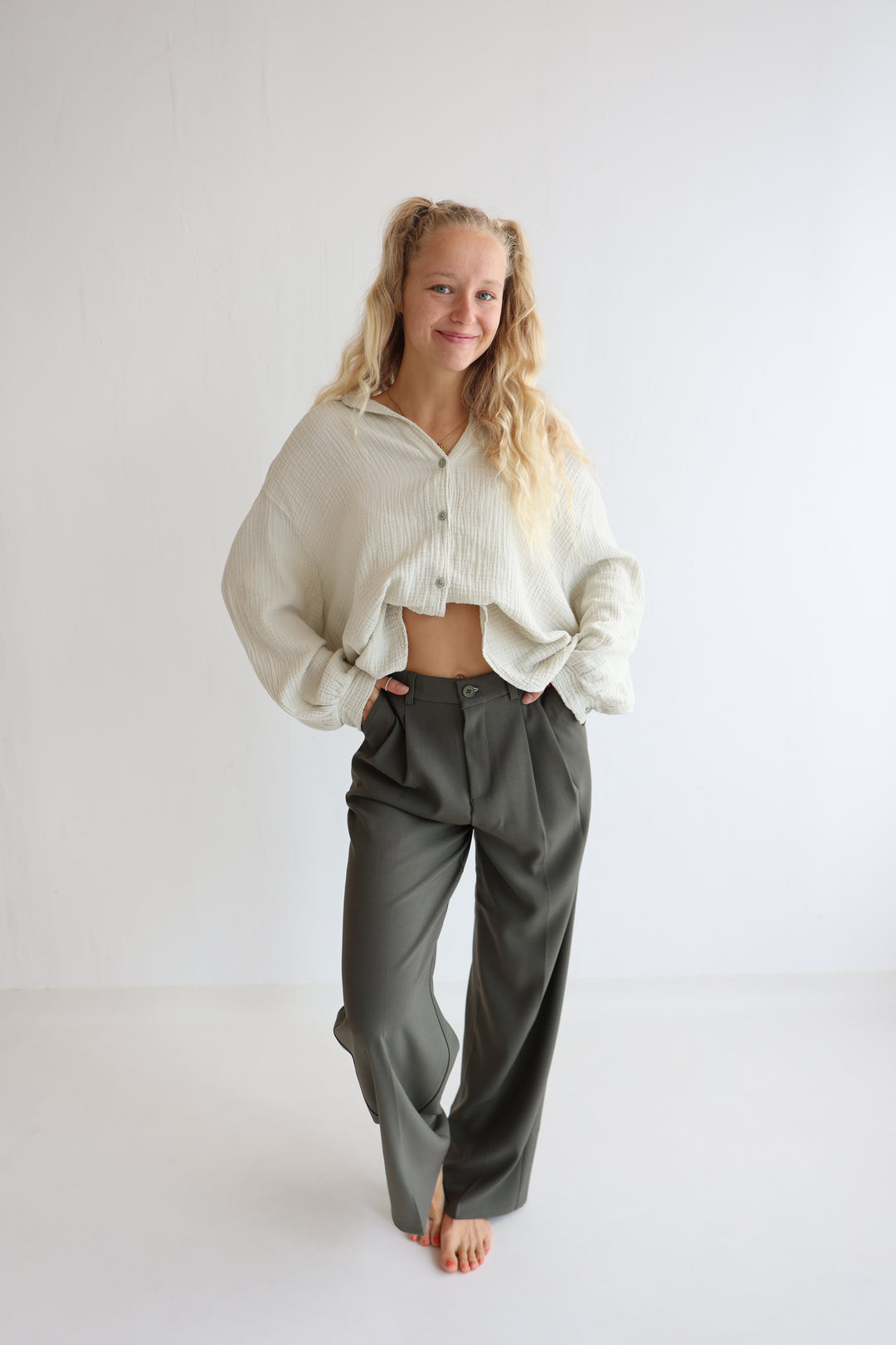 Bundfaltenhose Relaxed Fit