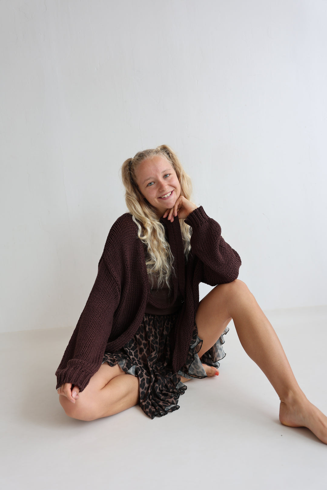 Cardigan mit Schleife Elsa