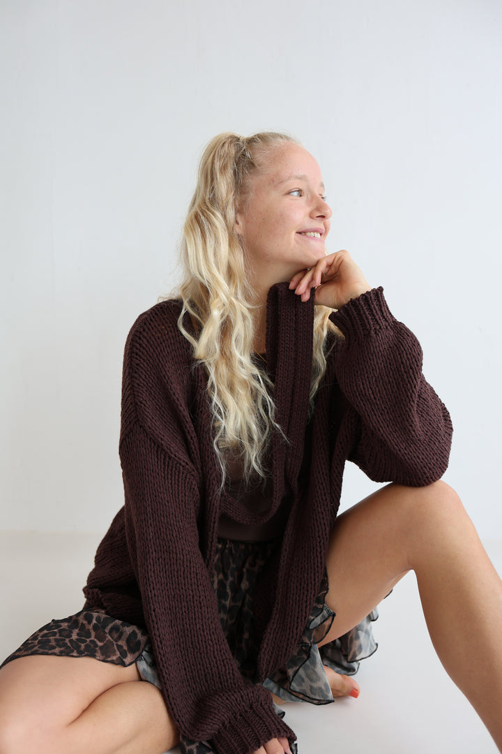 Cardigan mit Schleife Elsa