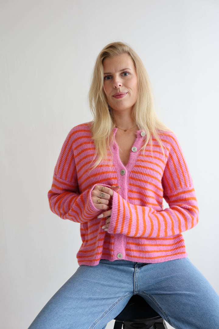 Gestreifter Cardigan Josephine
