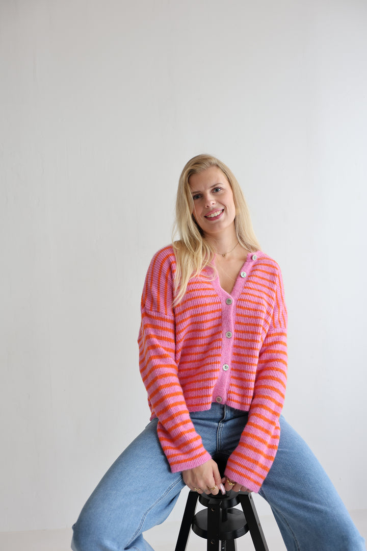 Gestreifter Cardigan Josephine