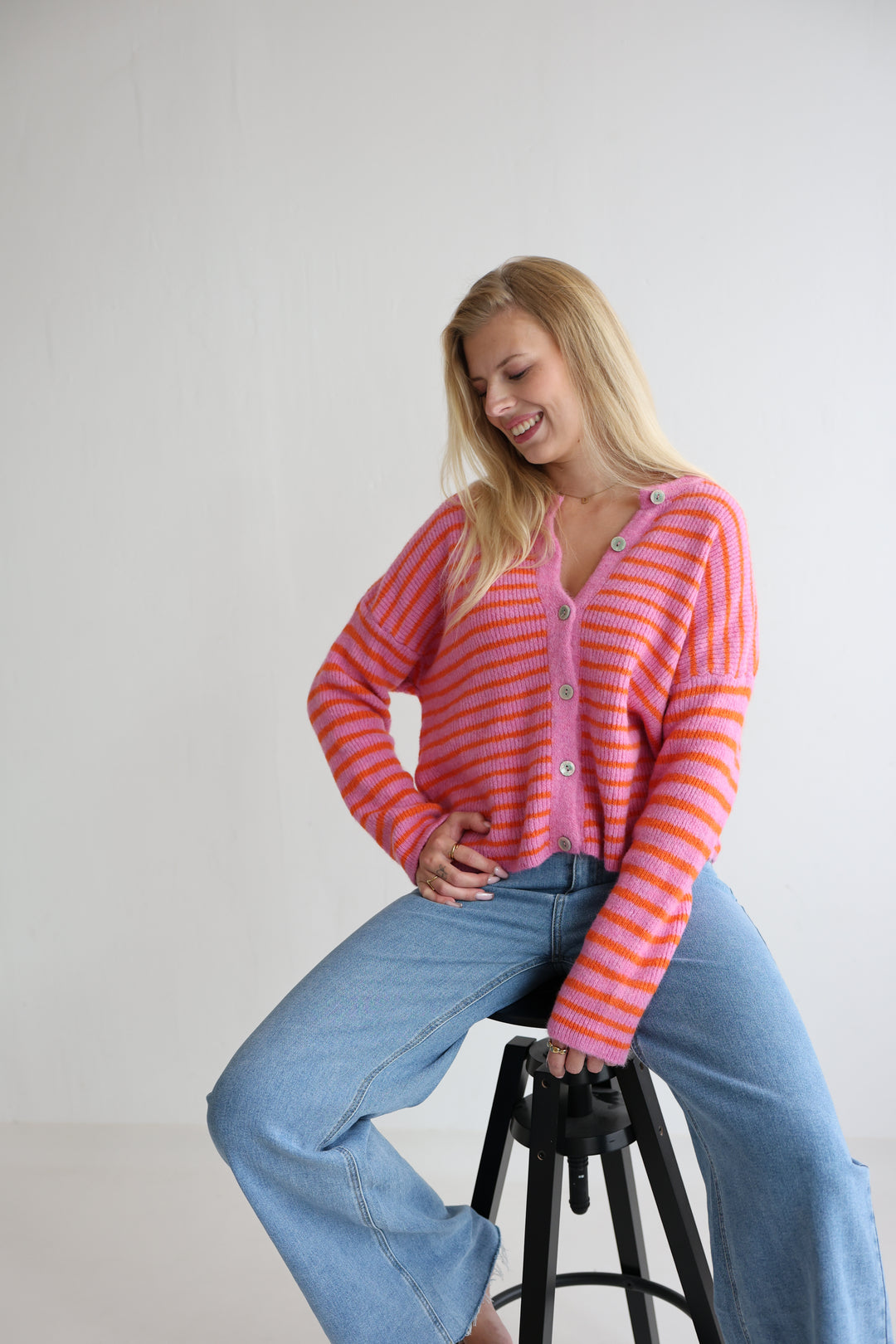 Gestreifter Cardigan Josephine