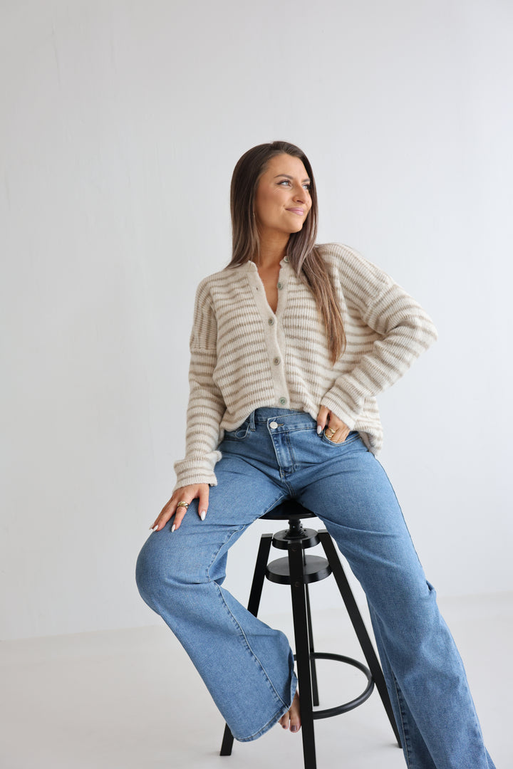 Gestreifter Cardigan Josephine