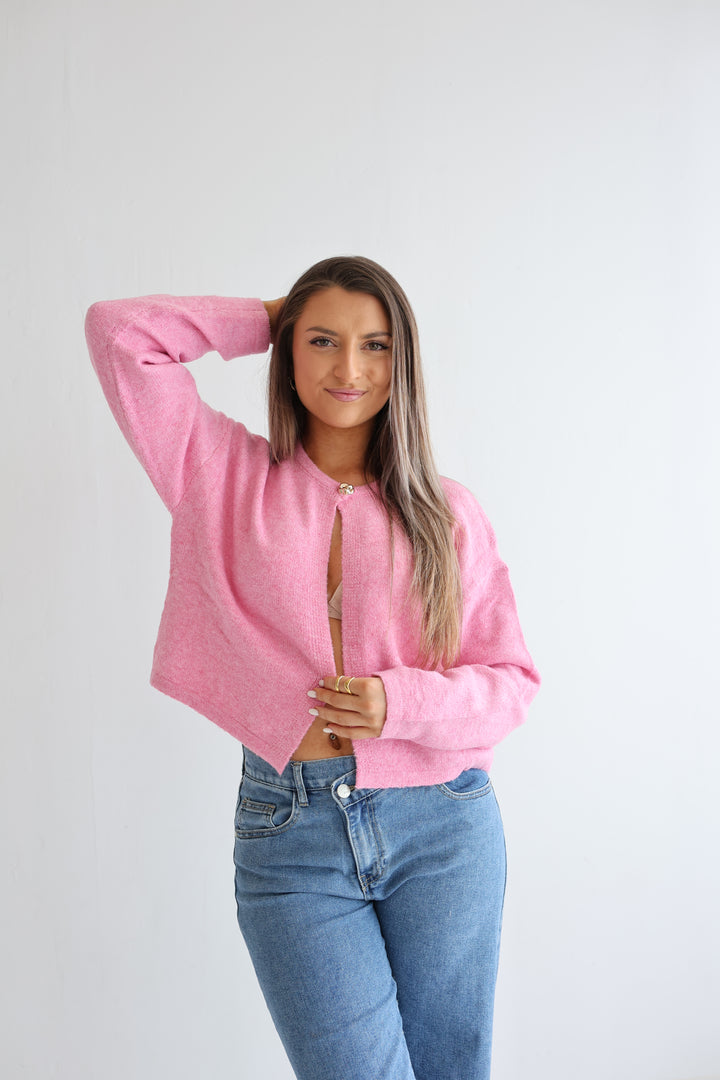 Cardigan Halo Button