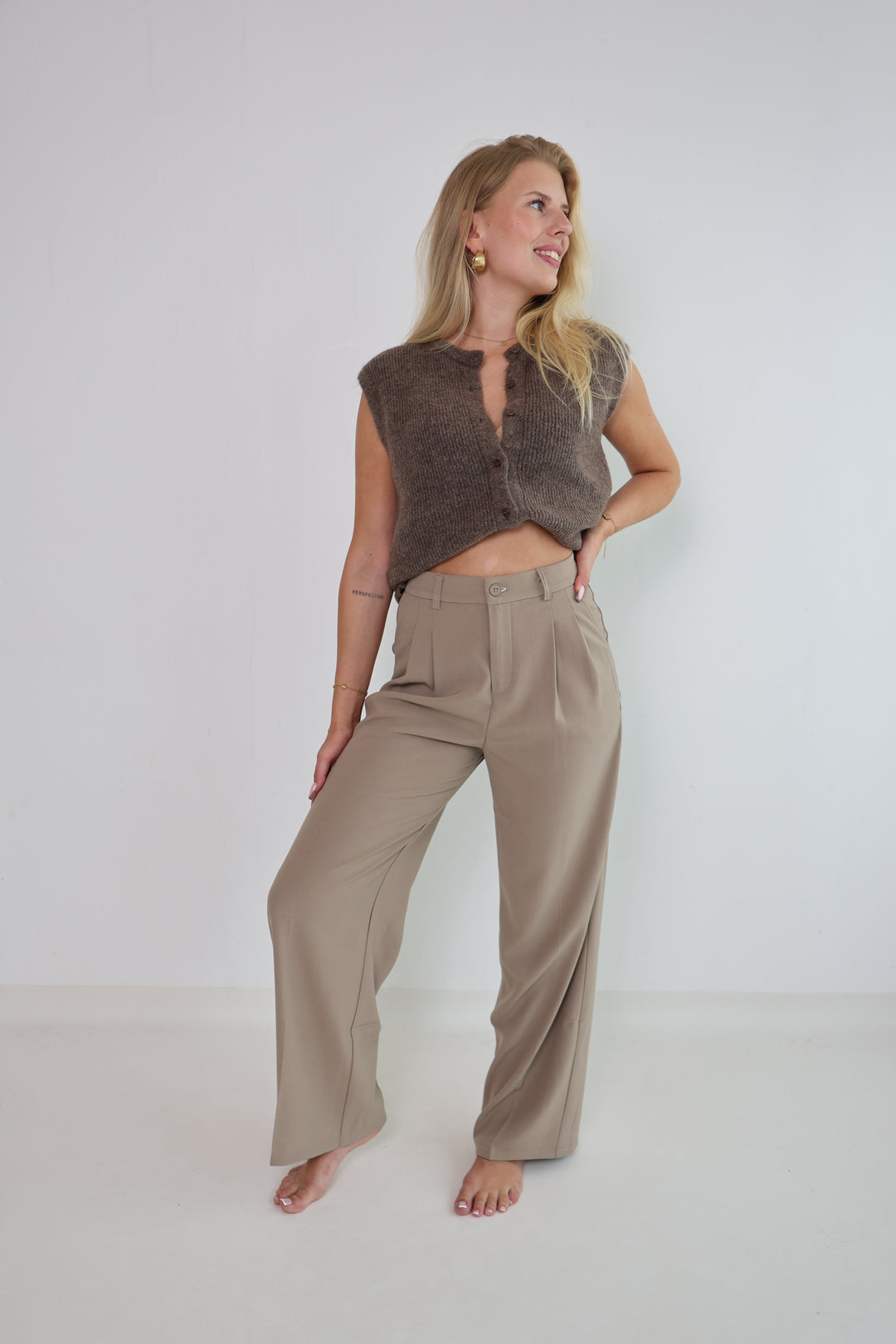 Bundfaltenhose Relaxed Fit