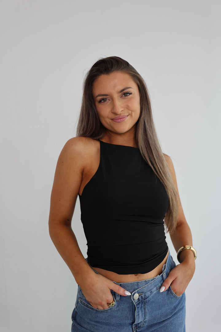 Top mit Spaghettiträgern Fenja