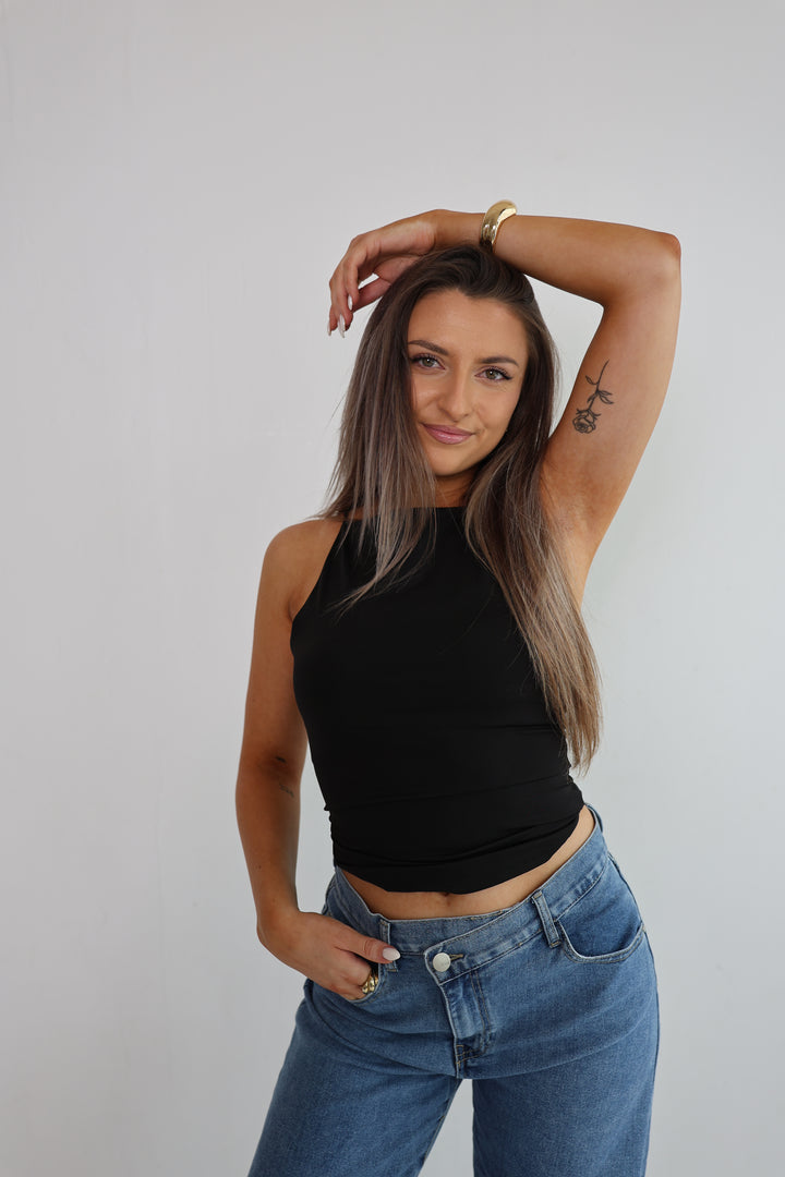 Top mit Spaghettiträgern Fenja