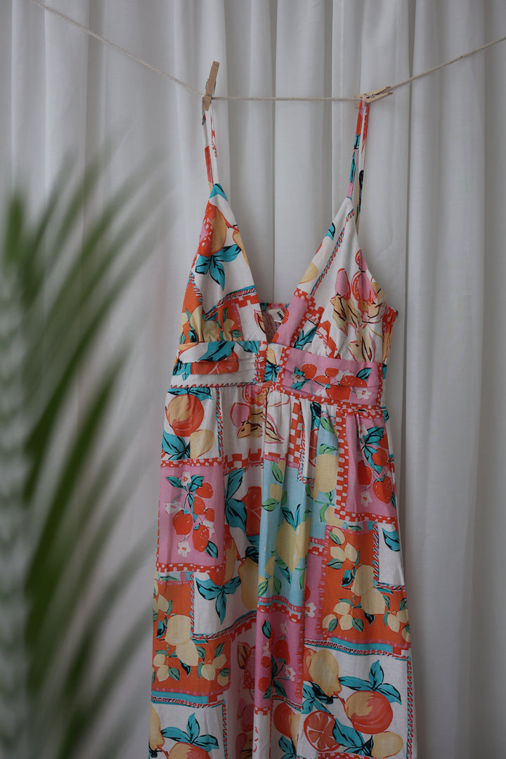 Langes Kleid Bella Italia