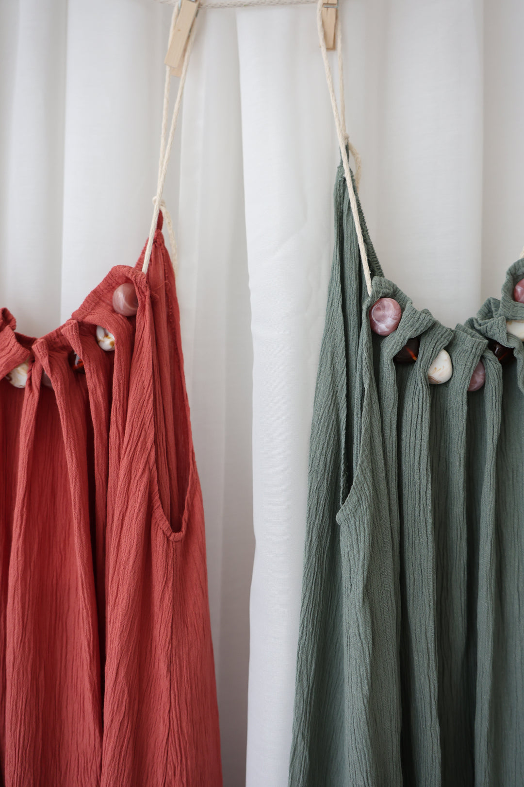 Langes Viskosekleid Nizza