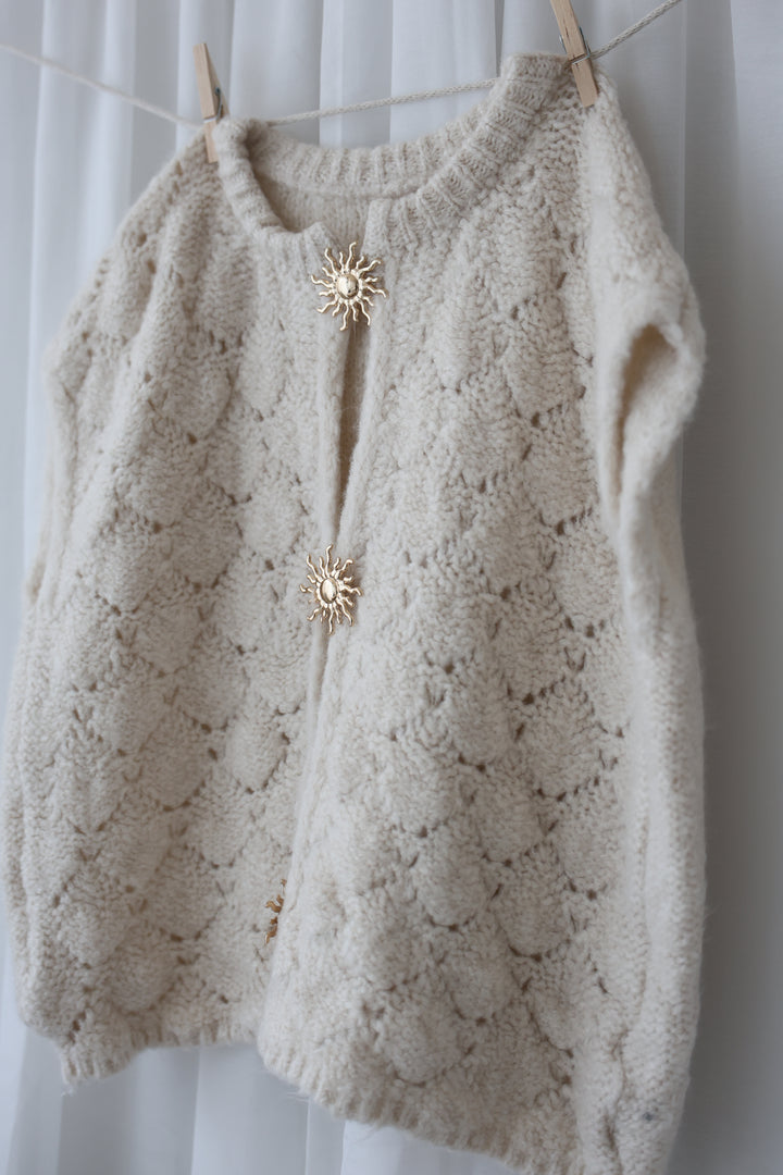 Strickweste Golden Sun