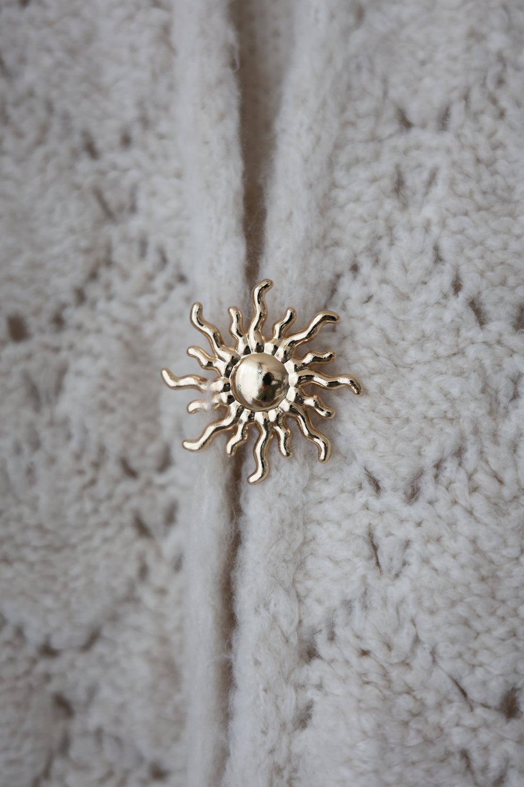 Strickweste Golden Sun