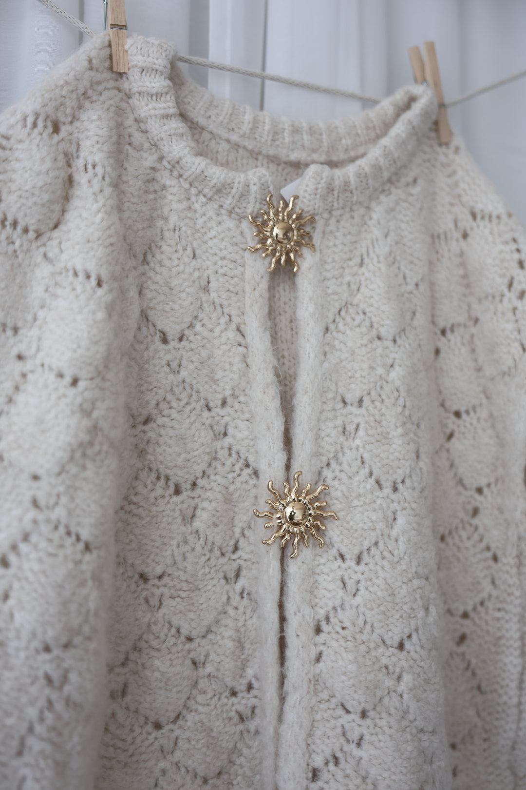 Strickweste Golden Sun