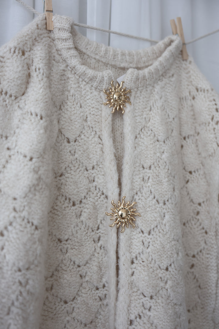 Strickweste Golden Sun