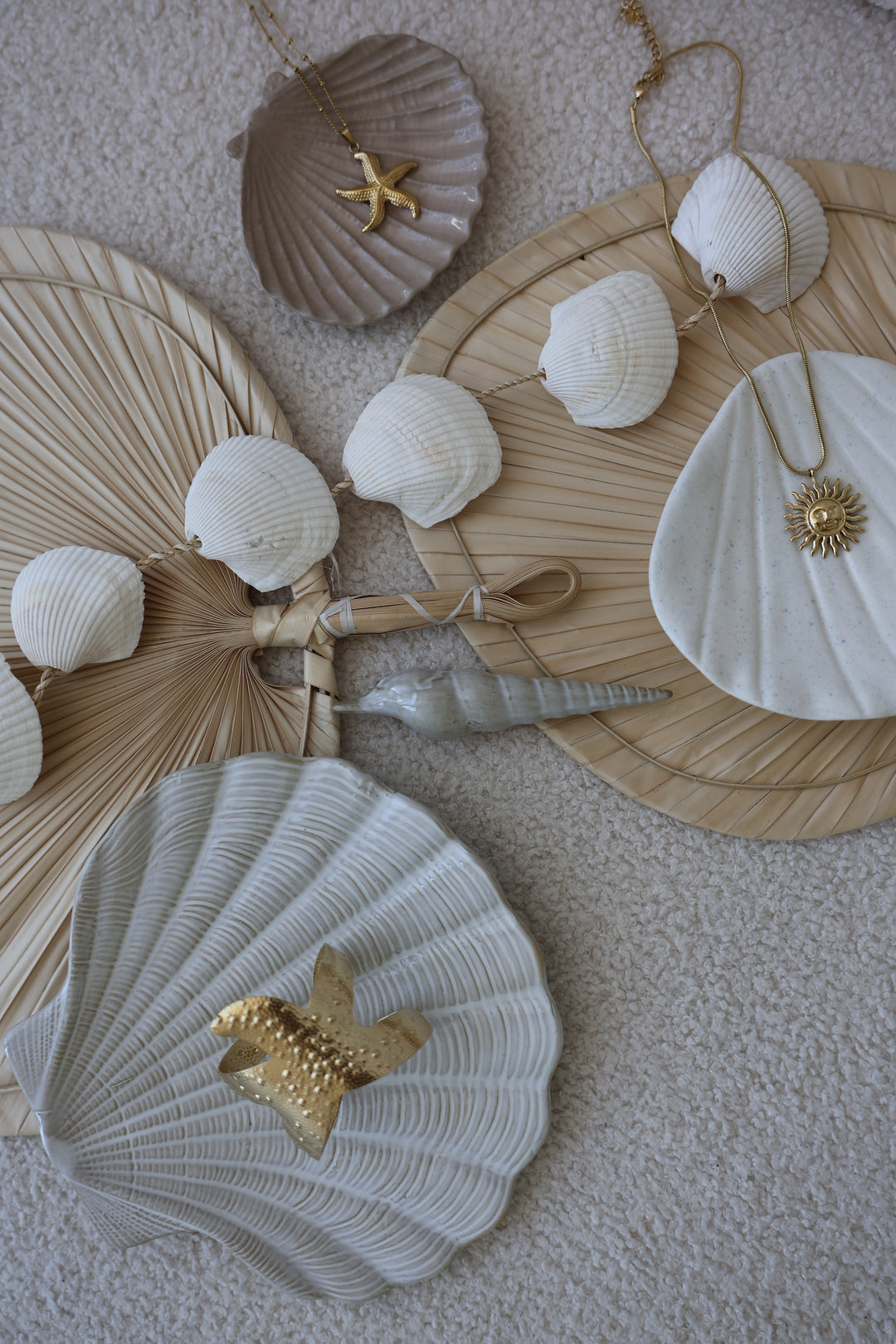 Armreif Golden Starfish