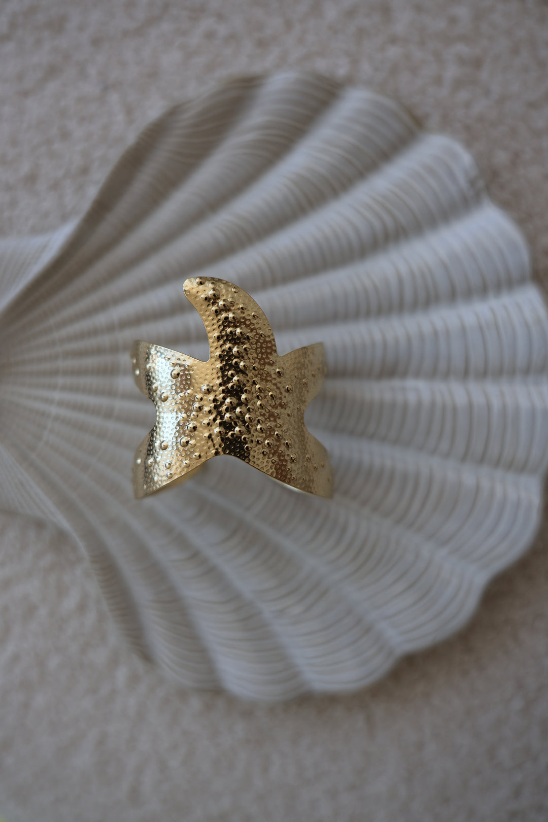 Armreif Golden Starfish