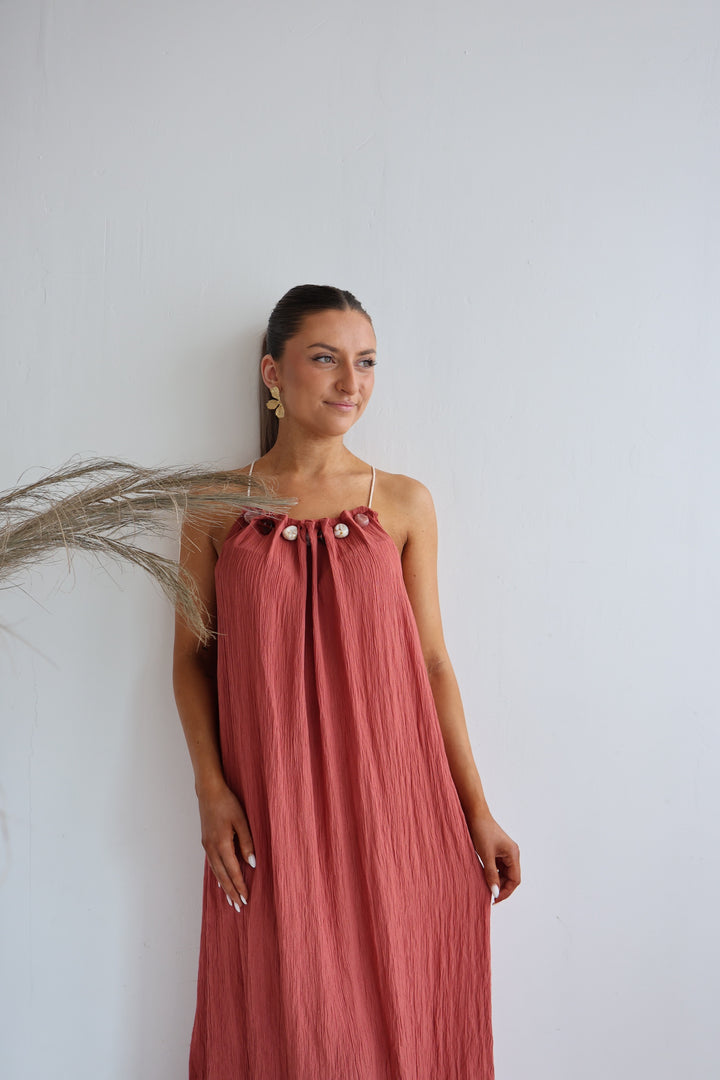 Langes Viskosekleid Nizza