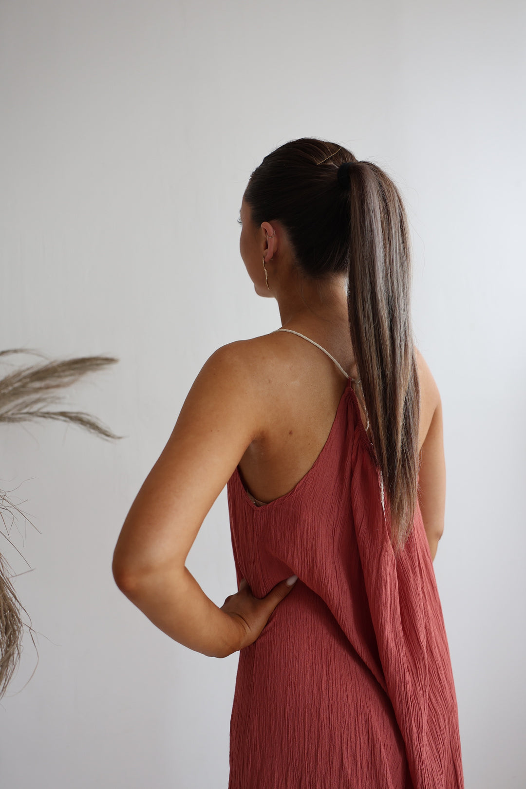 Langes Viskosekleid Nizza