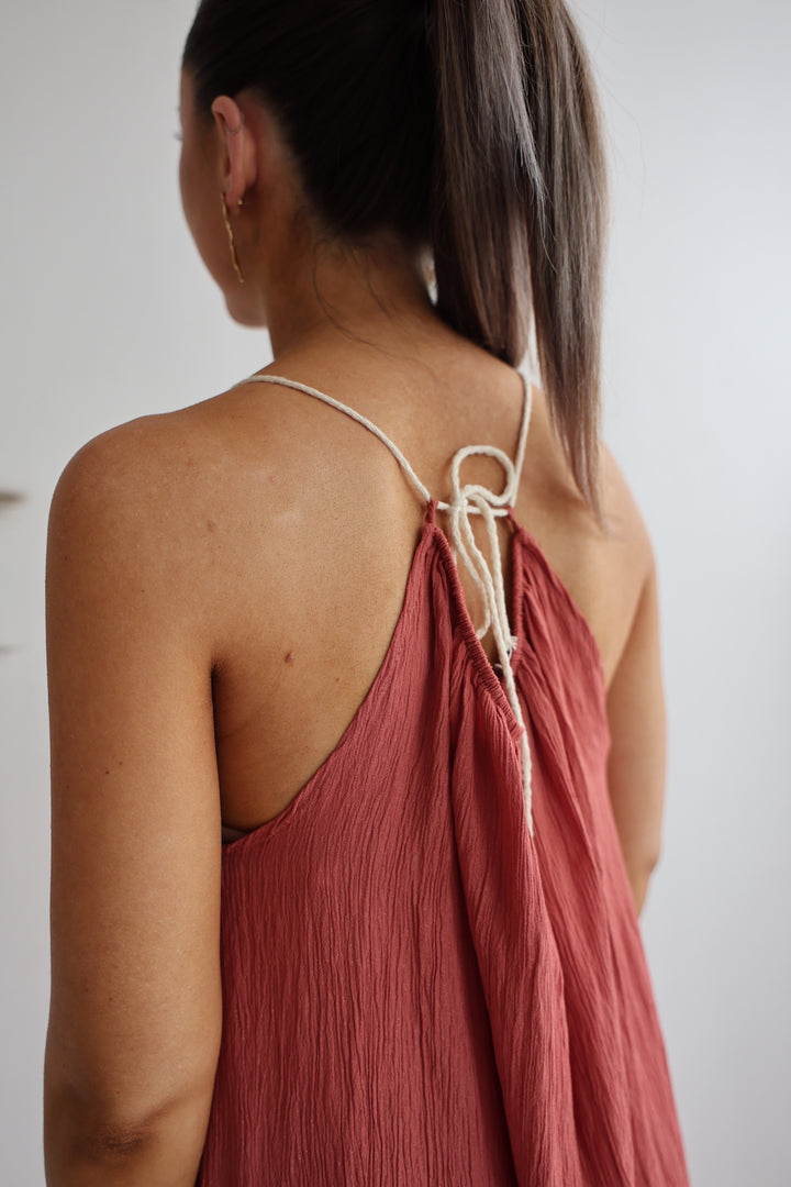 Langes Viskosekleid Nizza