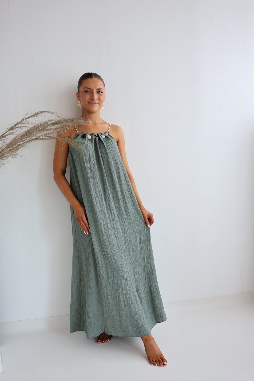 Langes Viskosekleid Nizza