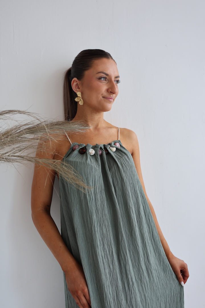 Langes Viskosekleid Nizza