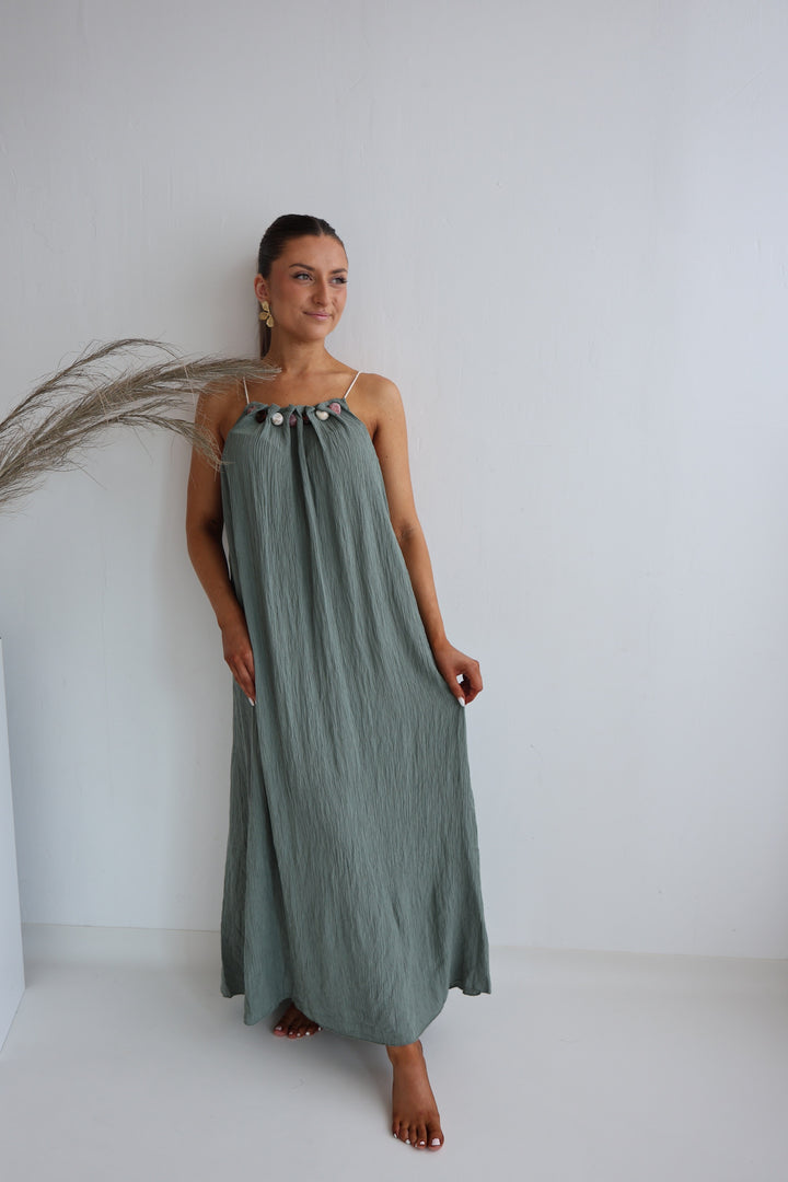 Langes Viskosekleid Nizza