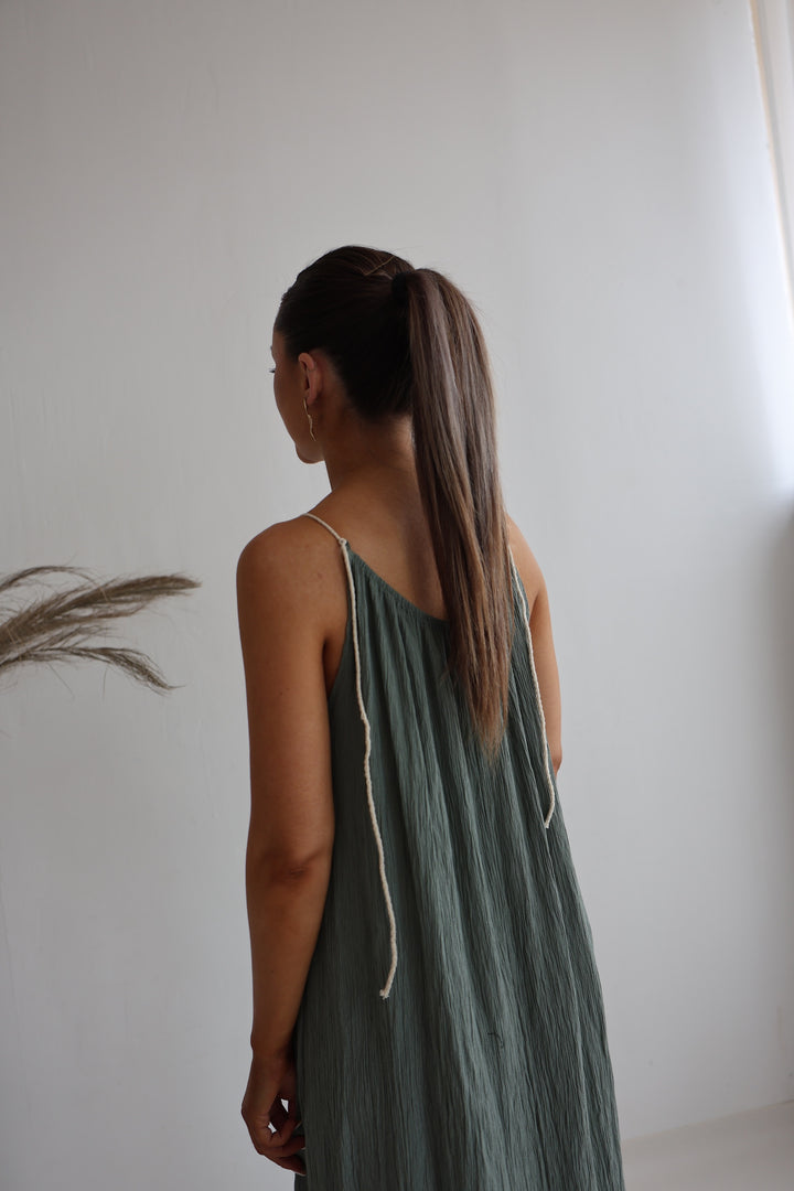 Langes Viskosekleid Nizza