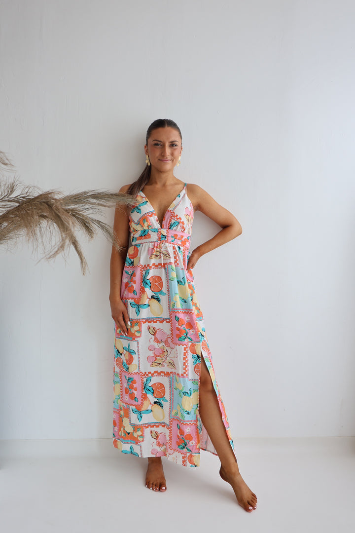 Langes Kleid Bella Italia