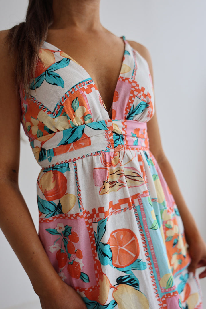 Langes Kleid Bella Italia