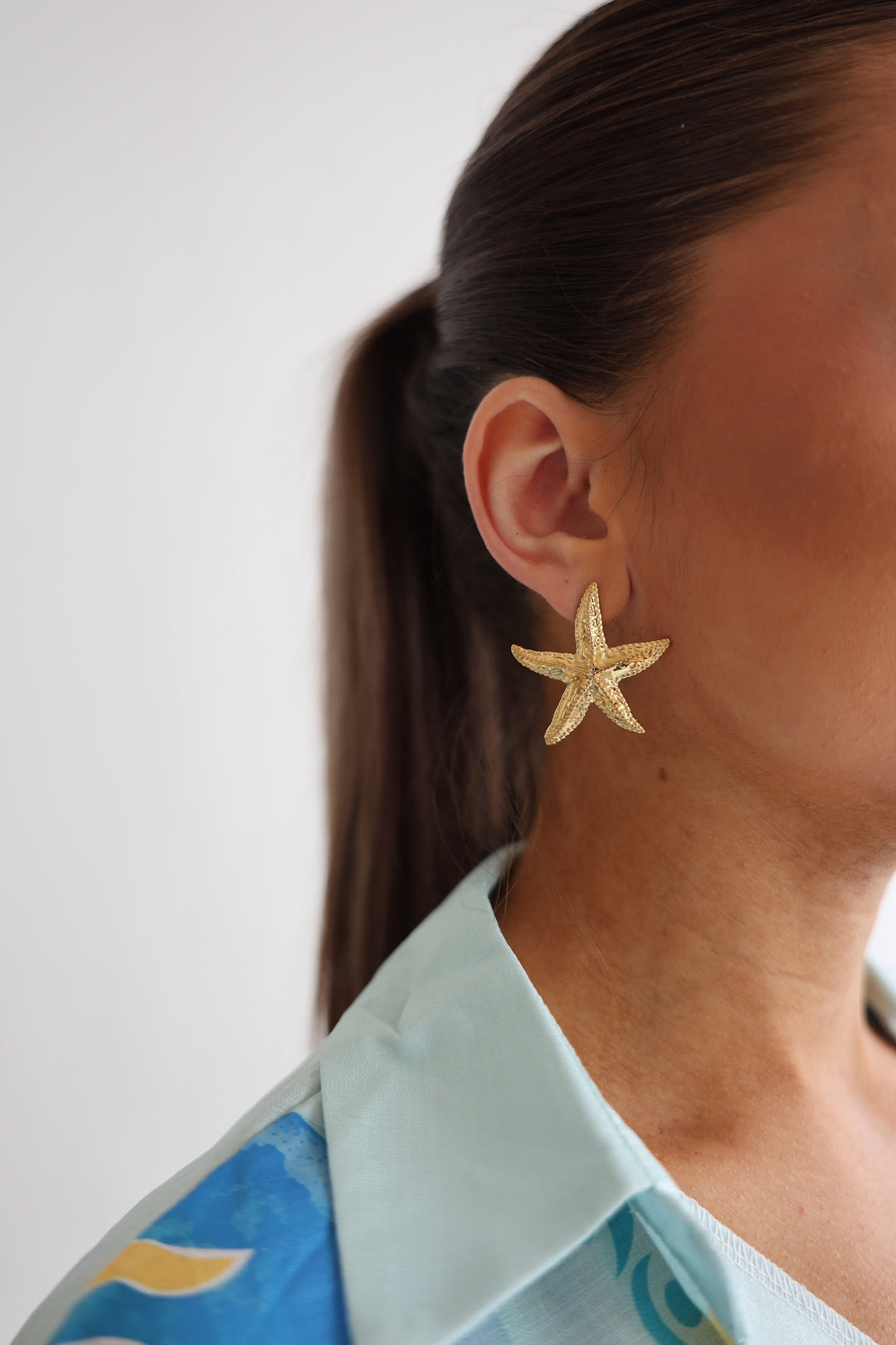 Große Ohrstecker Seestar