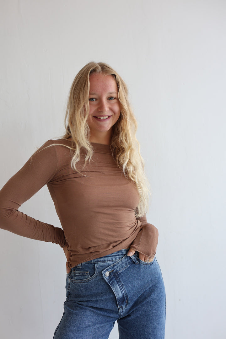 Cashmere Longsleeve Liliana (einfarbig)