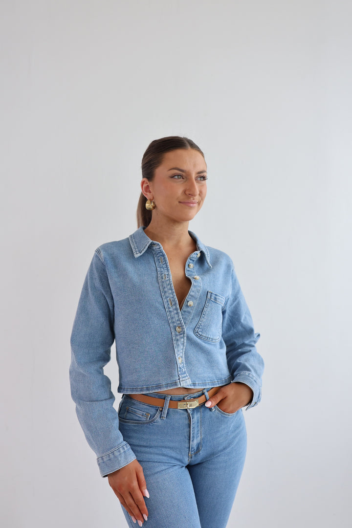 Cropped Jeansjacke Perfect Look