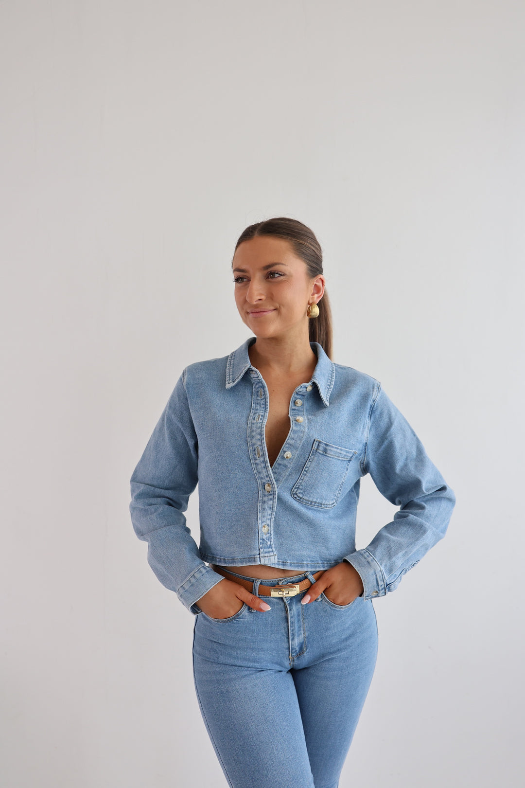 Cropped Jeansjacke Perfect Look