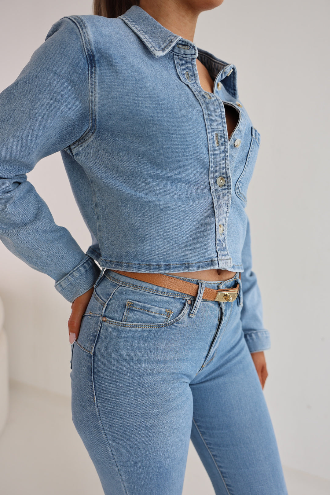 Cropped Jeansjacke Perfect Look