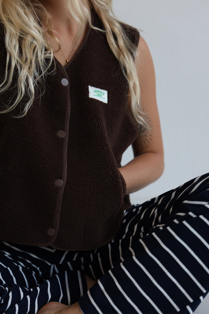 Teddyweste Lovely Patch