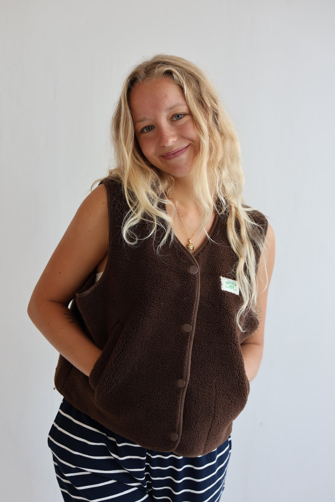 Teddyweste Lovely Patch