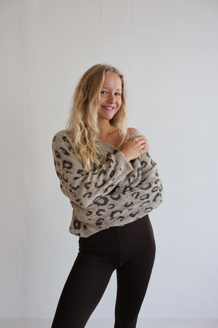 Wild Leopard Cardigan