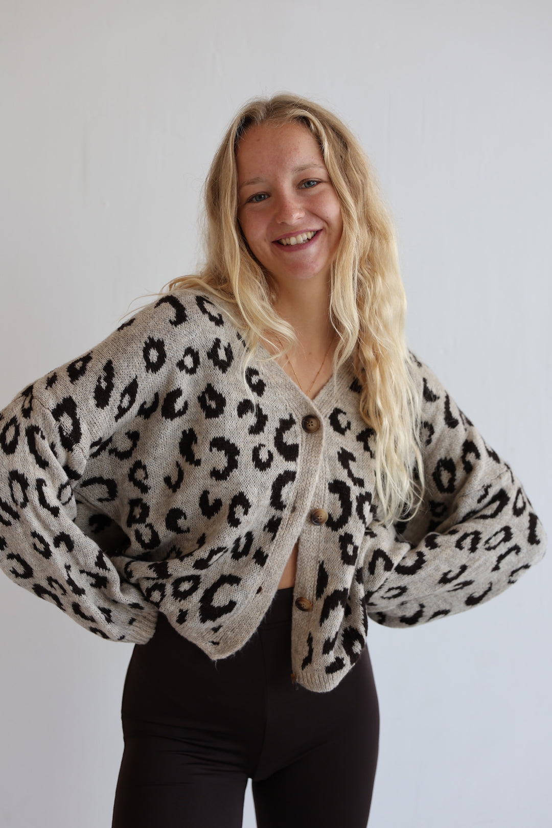 Wild Leopard Cardigan