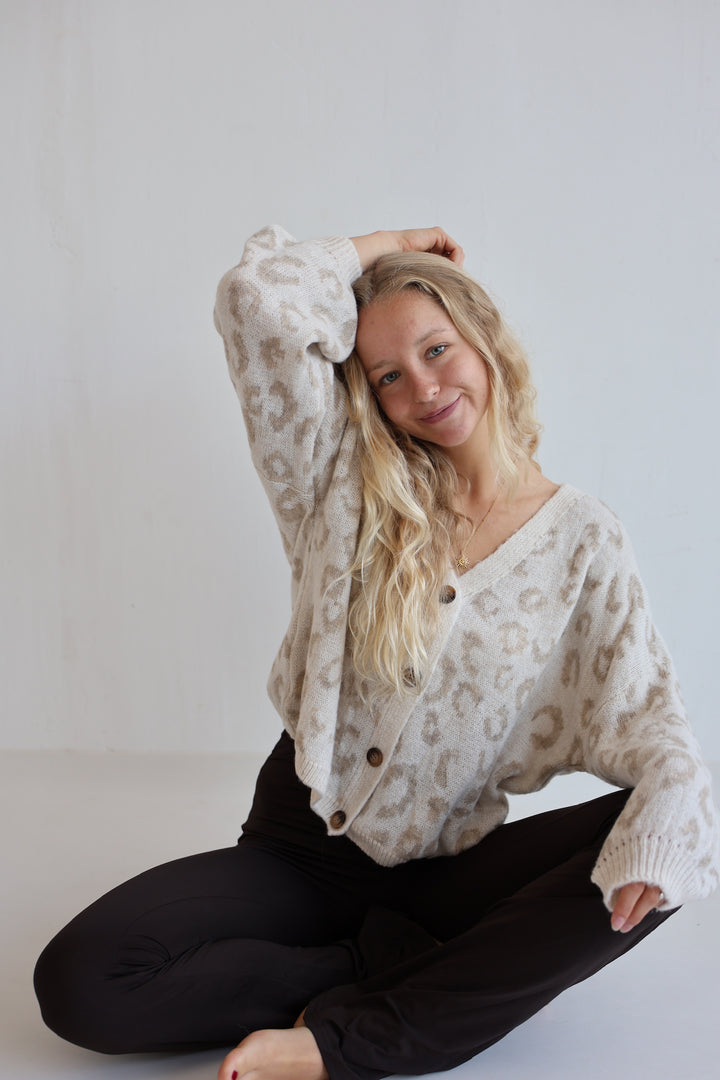 Wild Leopard Cardigan