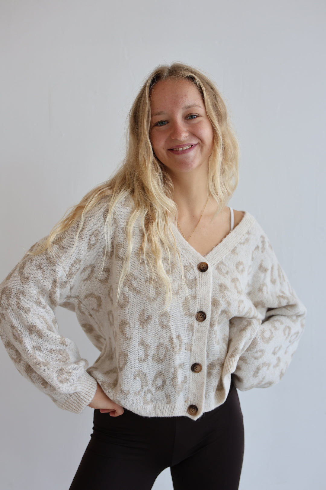 Wild Leopard Cardigan