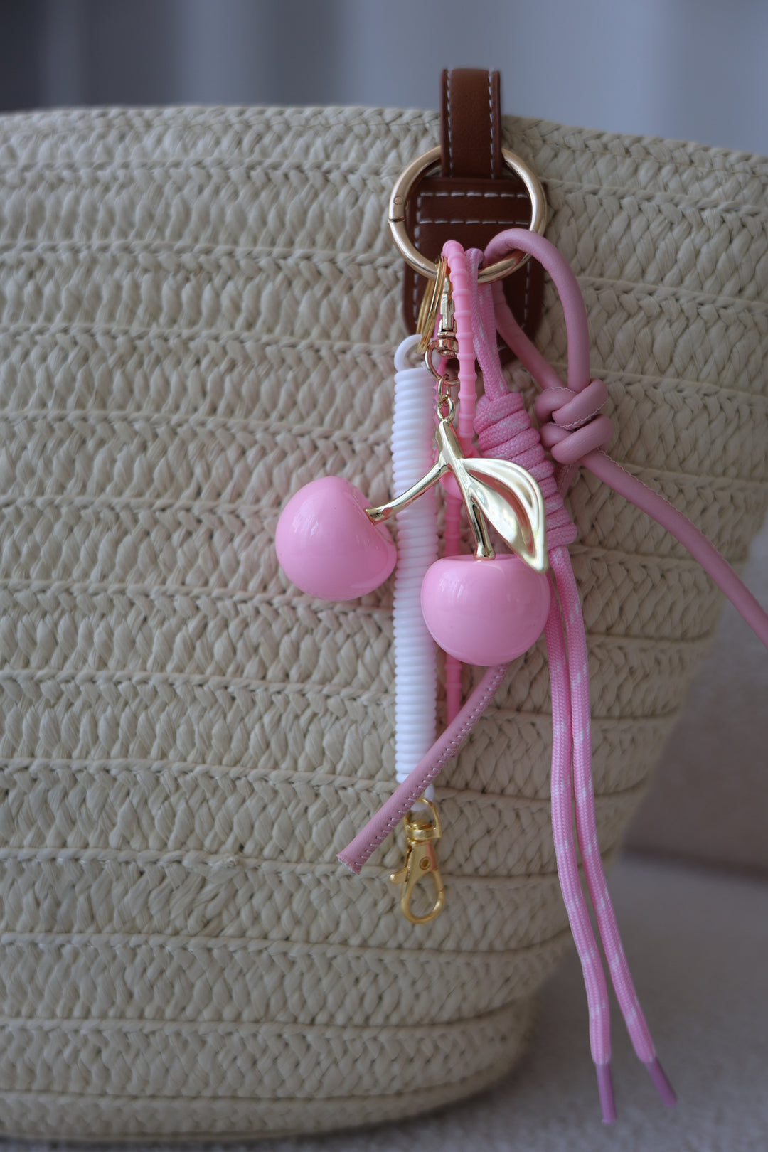 Bag Charm Cherry Love