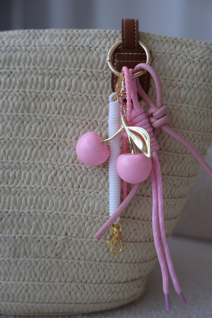 Bag Charm Cherry Love