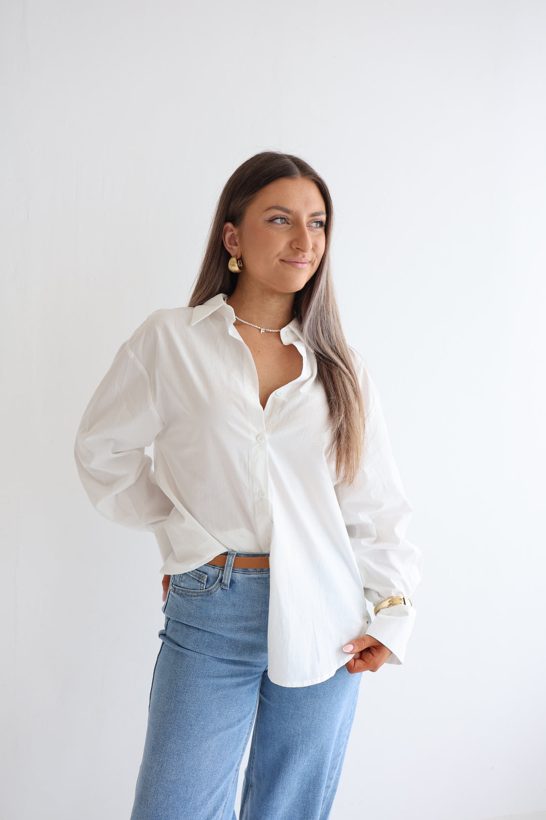 Oversize Hemd Cotton Classy